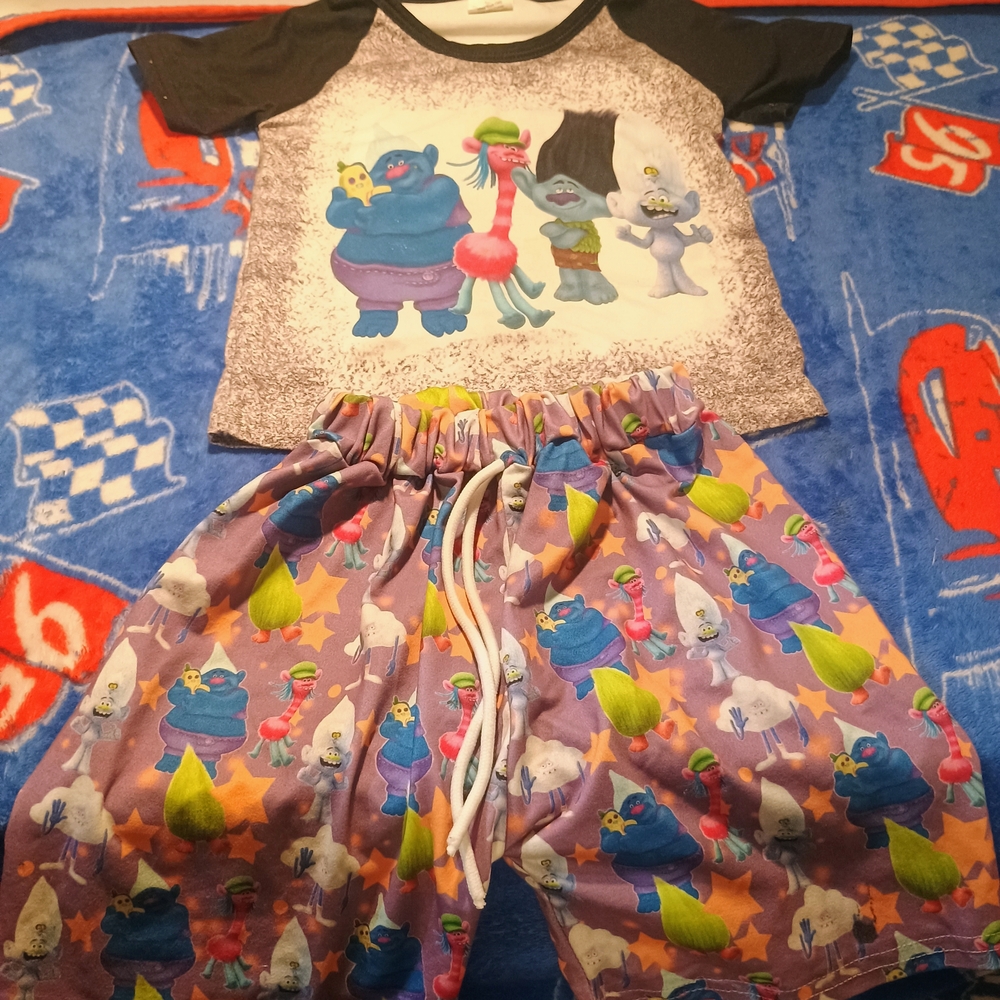 Trolls Short Set